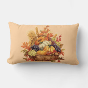 Baumkronen-Herbst Ernte Akzent Kissen - Körbchen