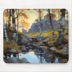 Baumlandschaft Mousepad