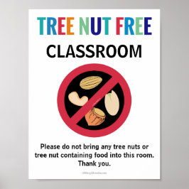 Baummantel-freie Klassenzimmer, kundenspezifische  Poster