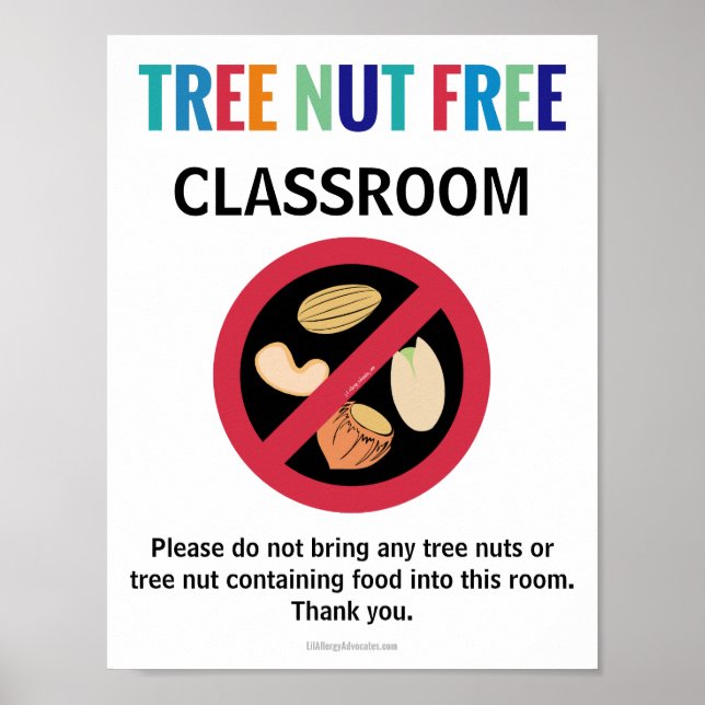 Baummantel-freie Klassenzimmer, kundenspezifische  Poster (Vorne)