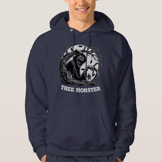 Baummonster Hoodie (Vorderseite)