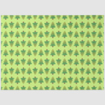 Baummuster auf Grün