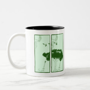 Baumpflanzung Zweifarbige Tasse