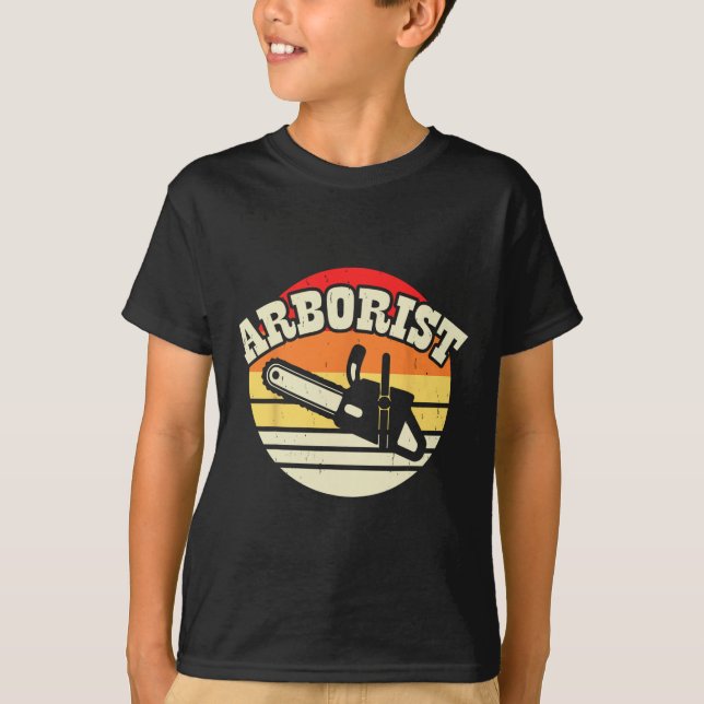 Baumpfleger Holzfäller Baumpfleger Cutter Trimmer  T-Shirt (Vorderseite)