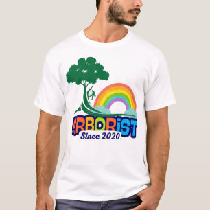 Baumpfleger Seit 2020 T-Shirt – Baumkletterer Gesc