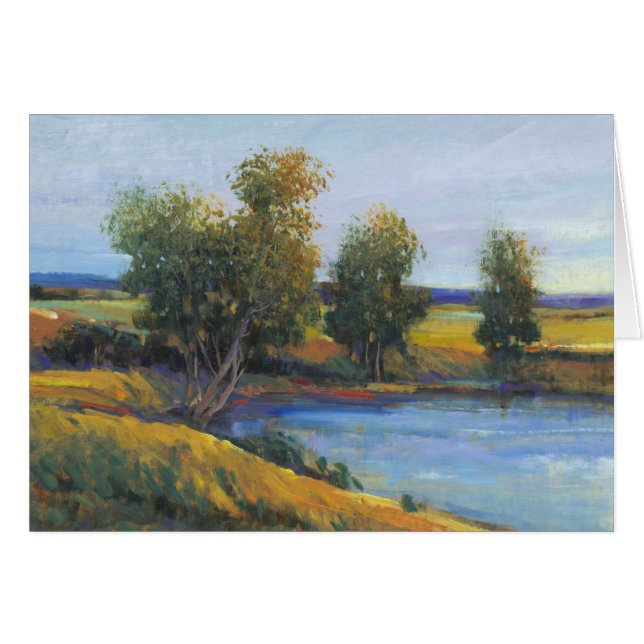 Baumreflektion II (Vorderseite (Horizontal))