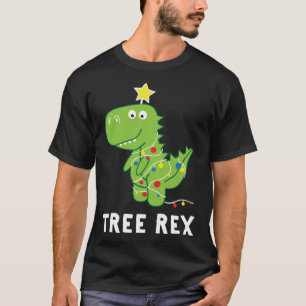Baumrex. Animal Pun Funny Dinosaur Christmas Paja T-Shirt