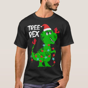 Baumrex. Funny Dinosaur Geschenk Niedlich Dino Wei T-Shirt
