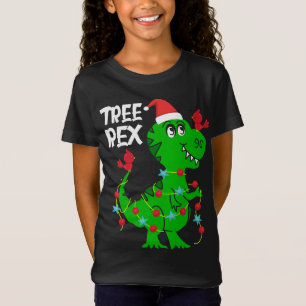 Baumrex. Funny Dinosaur Geschenk Niedlich Dino Wei T-Shirt