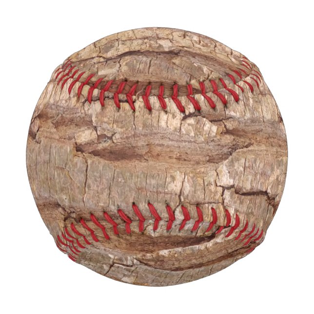 Baumrinde Baseball (Vorderseite)