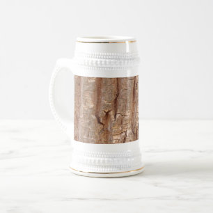 Baumrinde Bierglas