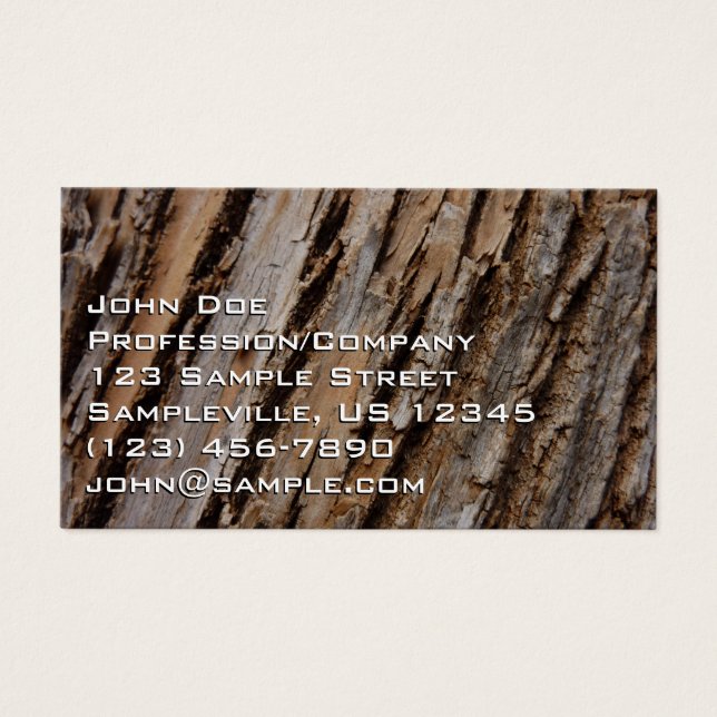 Baumrinde I Natürliche Abstrakte Textur (Vorderseite)