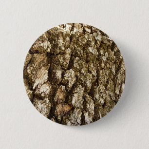 Baumrinde II Natürliche Texturdesign Button