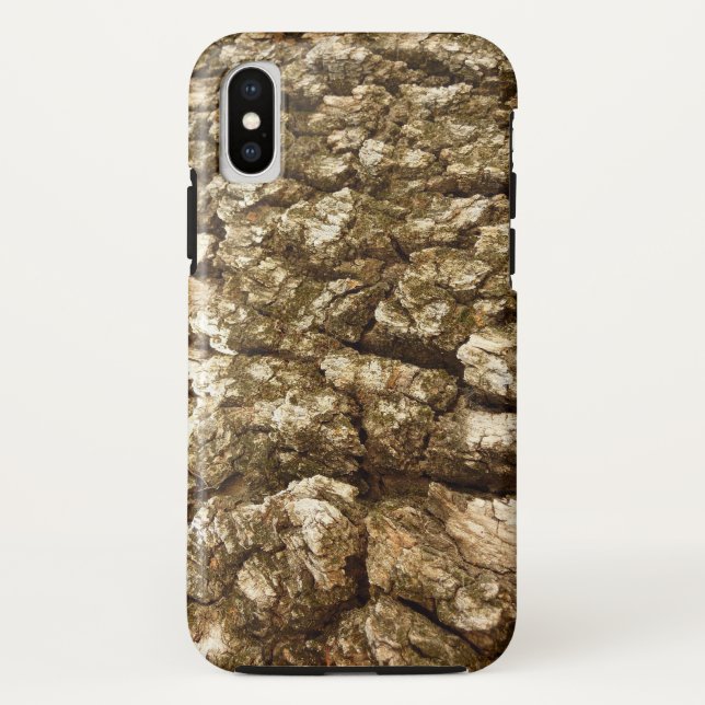 Baumrinde II Naturtexturierte Konstruktion Case-Mate iPhone Hülle (Rückseite)
