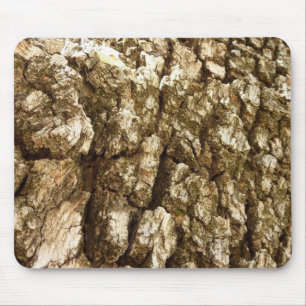 Baumrinde II Naturtexturierte Konstruktion Mousepad