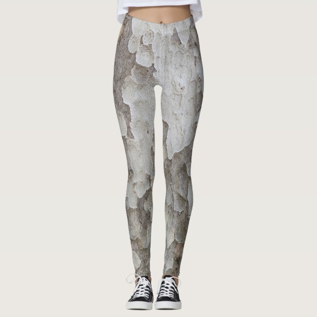 Baumrinde-Leggings Leggings (Vorderseite)