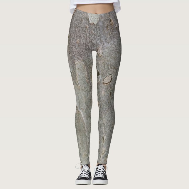 Baumrinde-Leggings Leggings (Vorderseite)