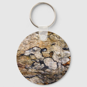 Baumrinde Schlüsselanhänger