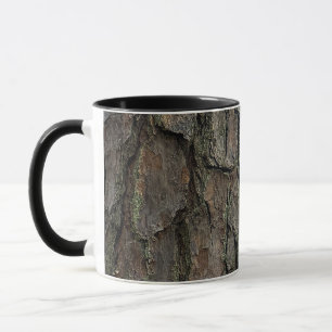 Baumrinden-Fotomug Tasse