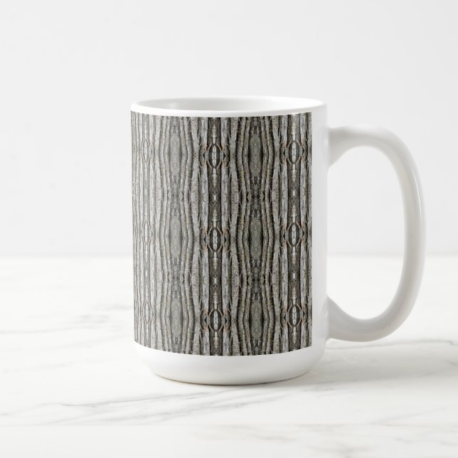 Baumrinden-Muster Qualtagh Kaffeetasse (Rechts)
