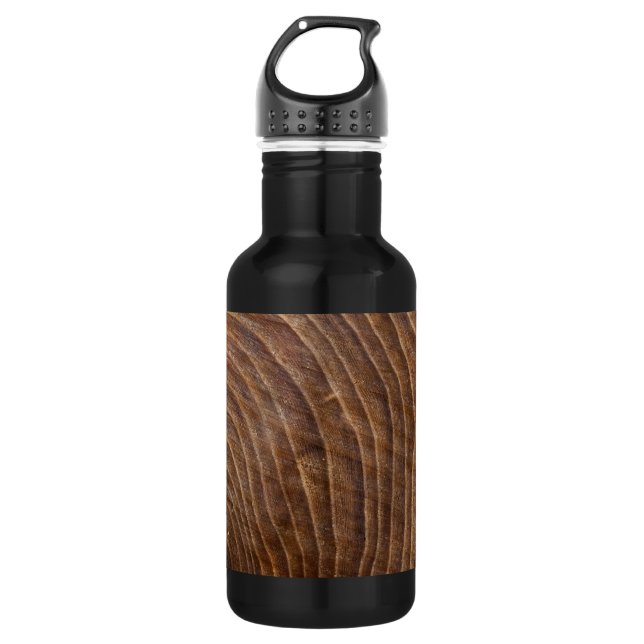 Baumringe Trinkflasche (Vorderseite)