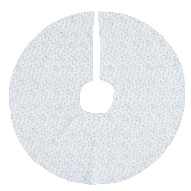 Baumrock Leinenimitat Weihnachtsbaumdecke (Vorderseite)