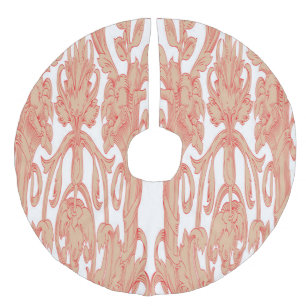 Baumrock Leinenimitat Weihnachtsbaumdecke