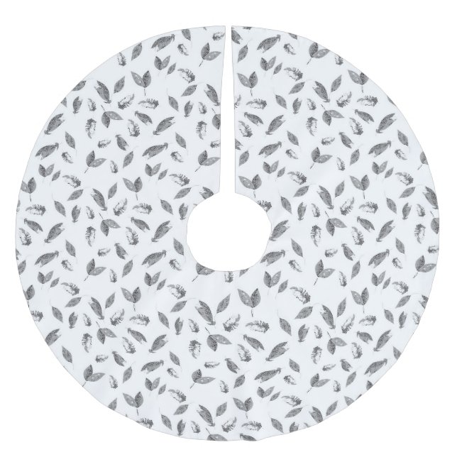 Baumrock Polyester Weihnachtsbaumdecke (Vorderseite)