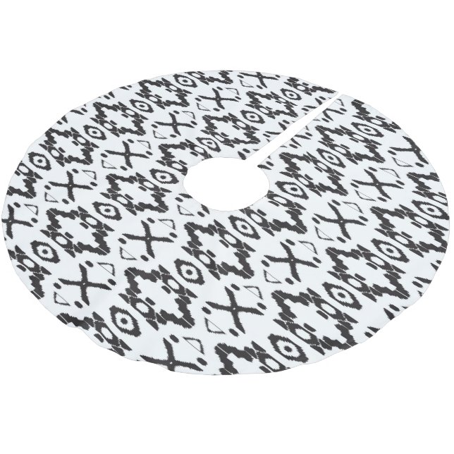 Baumrock Polyester Weihnachtsbaumdecke (Schrägansicht)