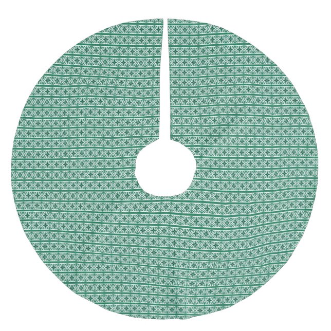 Baumrock Polyester Weihnachtsbaumdecke (Vorderseite)