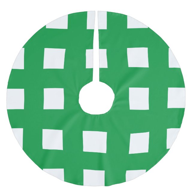 Baumrock von dalDesignNZ Polyester Weihnachtsbaumdecke (Vorderseite)