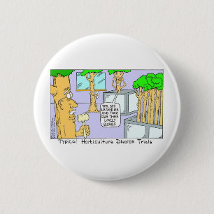 Baumscheidung: Funny Gifts T-Shirts & Sammlerstück Button