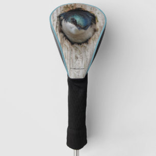 Baumschlucken in einer Nestbox Golf Headcover