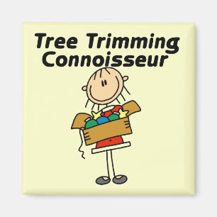 Baumschmuck-Experte T-Shirts und Geschenke Magnet