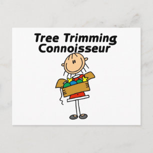 Baumschmuck-Experte T-Shirts und Geschenke Postkarte