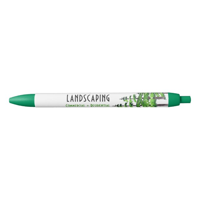 Baumschneiden Landscaping Business Kugelschreiber (Vorderseite)