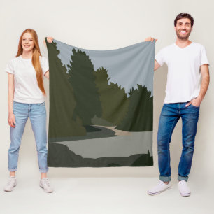 Baumschutzmuster Fleecedecke