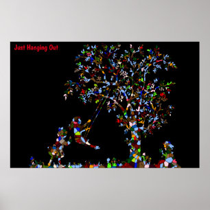 Baumschwungposter Poster