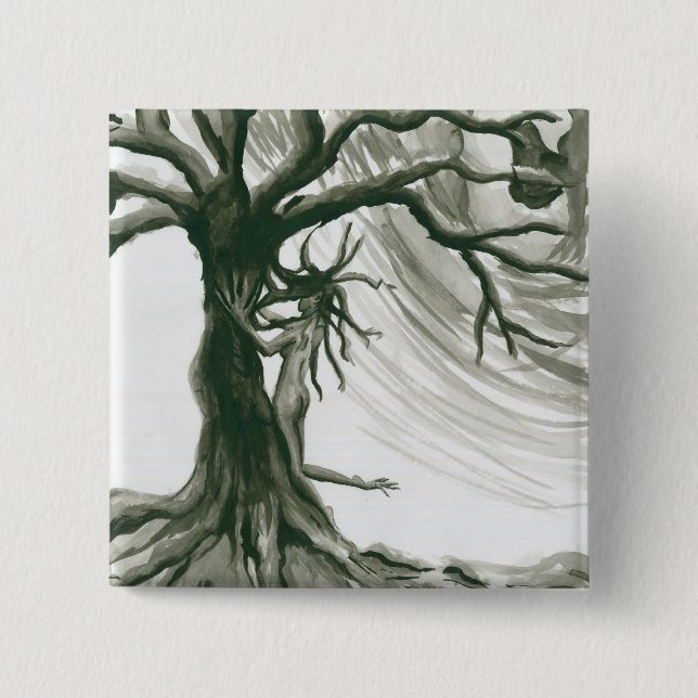 BaumSprite - Knopf Button (Vorderseite)