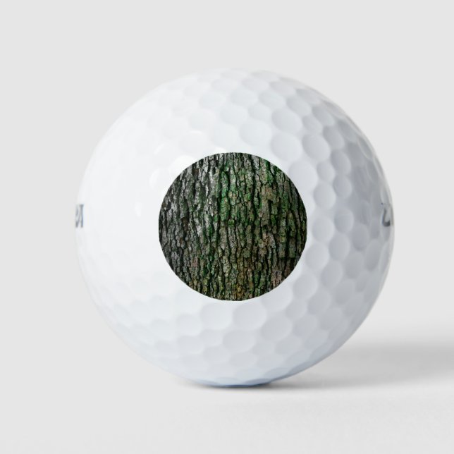 Baumstamm (Holzbrücke) Golfball (Vorderseite)