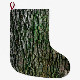 Baumstamm (Holzbrücke) Großer Weihnachtsstrumpf