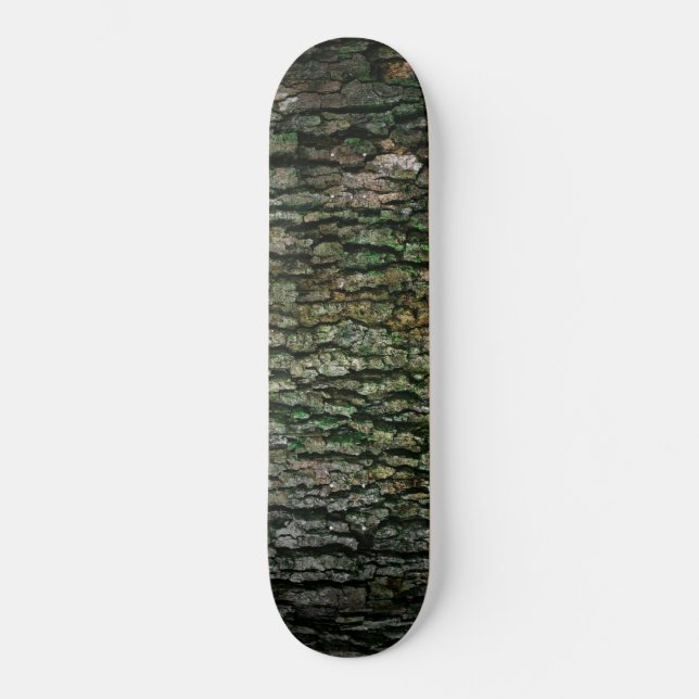 Baumstamm (Holzbrücke) Skateboard (Vorderseite)