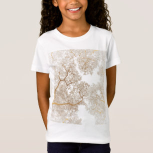 Baumstruktur Karte 1 T-Shirt