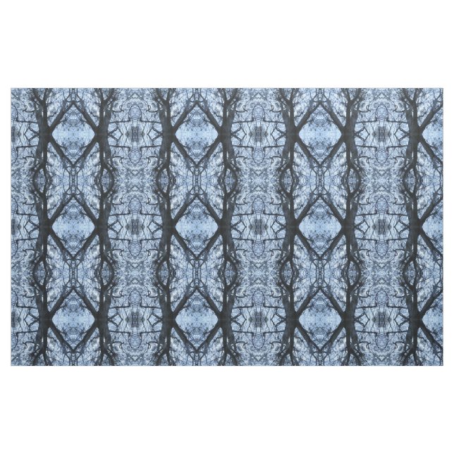 Baumstruktur Silhouette Foto Gemustert Stoff (Fat Quarter (45,7 x 55,9 cm))