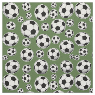 Baumstruktur-Top-Fußball-Kugelmuster Stoff