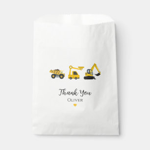 Baumüllkipper, Kran & Bagger Geschenktütchen