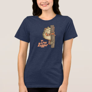 Baumumarmender Laubfrosch Tri-Blend Shirt