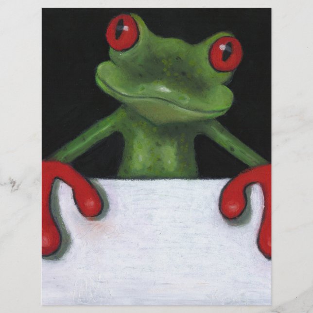 BAUMUSTER-HOLDING-SIGN: SIE PICKEN WORT (Vorderseite)