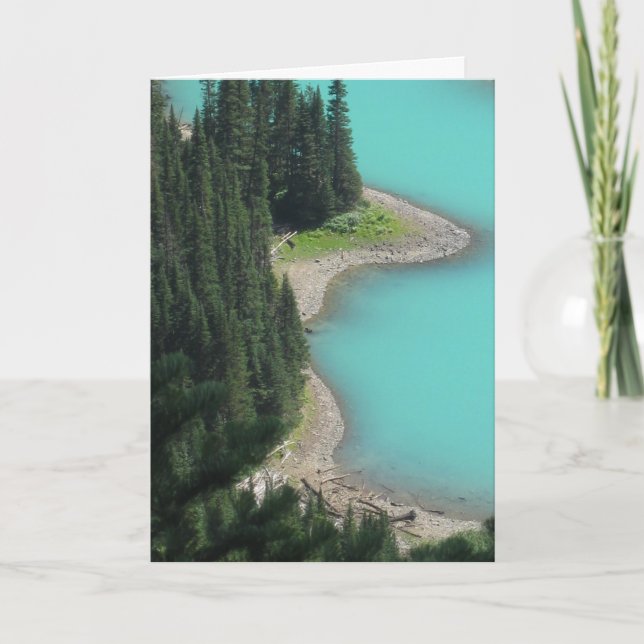 Baumwasserlandschaft Karte (Vorderseite)