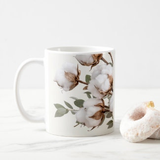 Baumwoll-Kaffeetasse Botanica Neutraler Druck Kaffeetasse